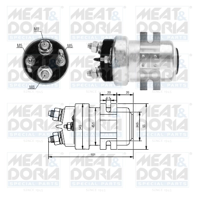 Solenoid Switch, starter